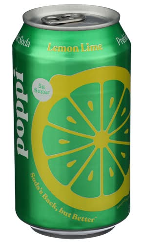 Poppi Lemon Lime Prebiotic Soda