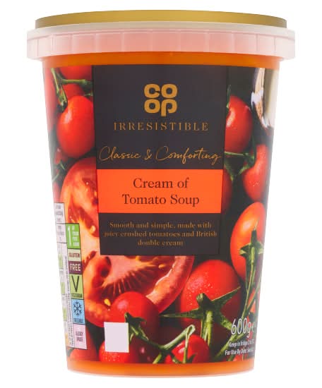 Co-op Cream Of Tomato Soup (600g)