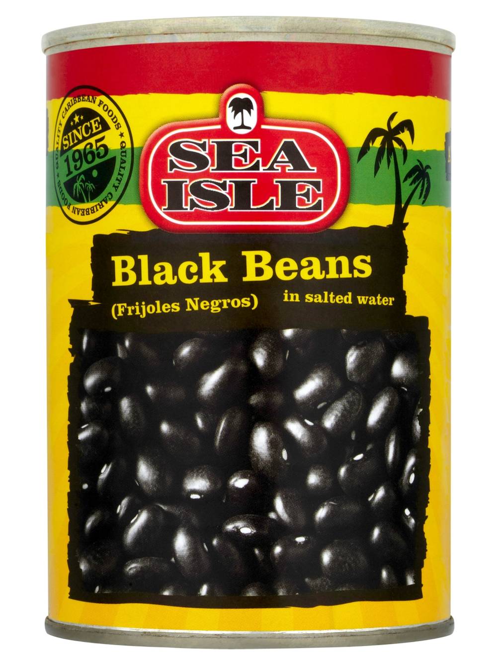 Sea Isle Black Beans in Salted Water (400g)