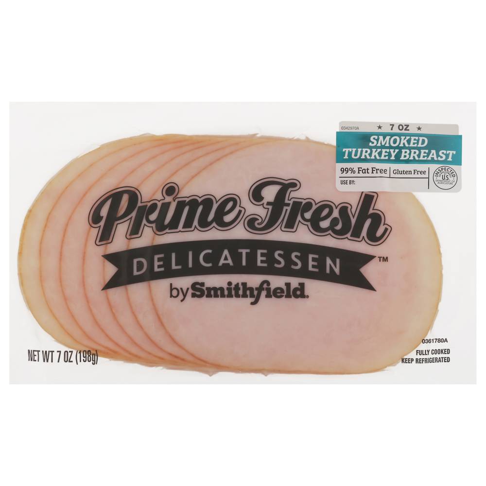 Smithfield Prime Fresh Delicatessen Smoked Turkey Breast (8 oz)