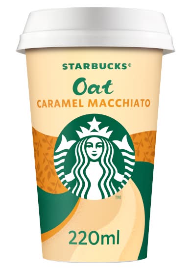 Starbucks Caramel Macchiato, Chilled Coffee (220ml)