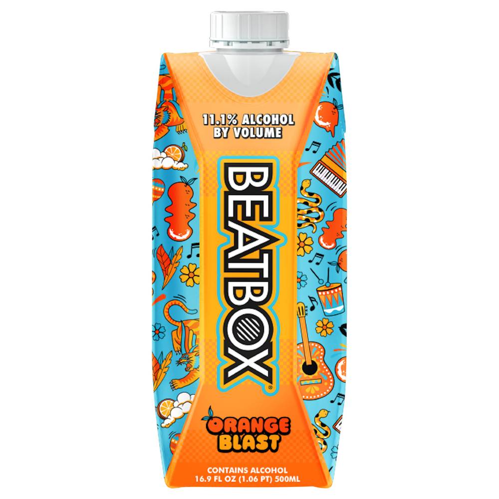 BeatBox Original Party Punch, Orange Blast (16.9 fl oz)