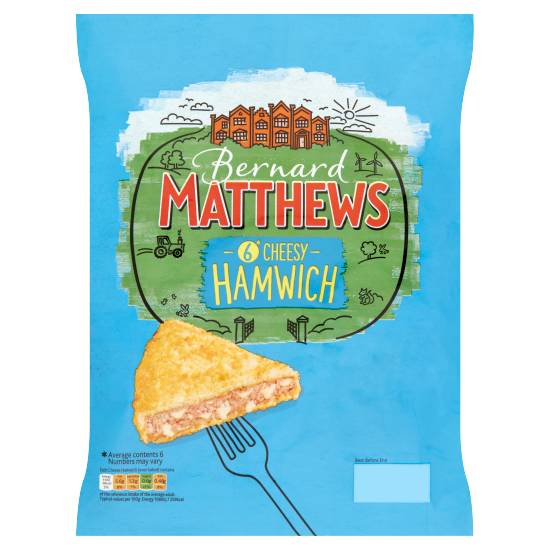 Bernard Matthews Cheesy Hamwich (6 ct)