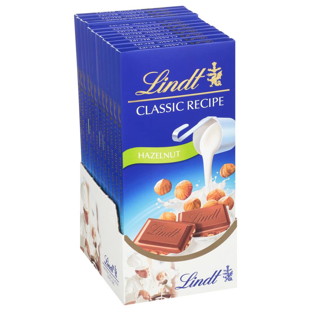 Lindt Classic Recipe Hazelnut Milk Chocolate (4.4 oz)