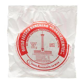 Aguascalientes · Queso fresco ranchero (220 g)