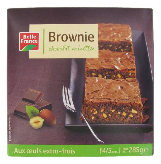 Brownie chocolat noisettes Belle France 285g
