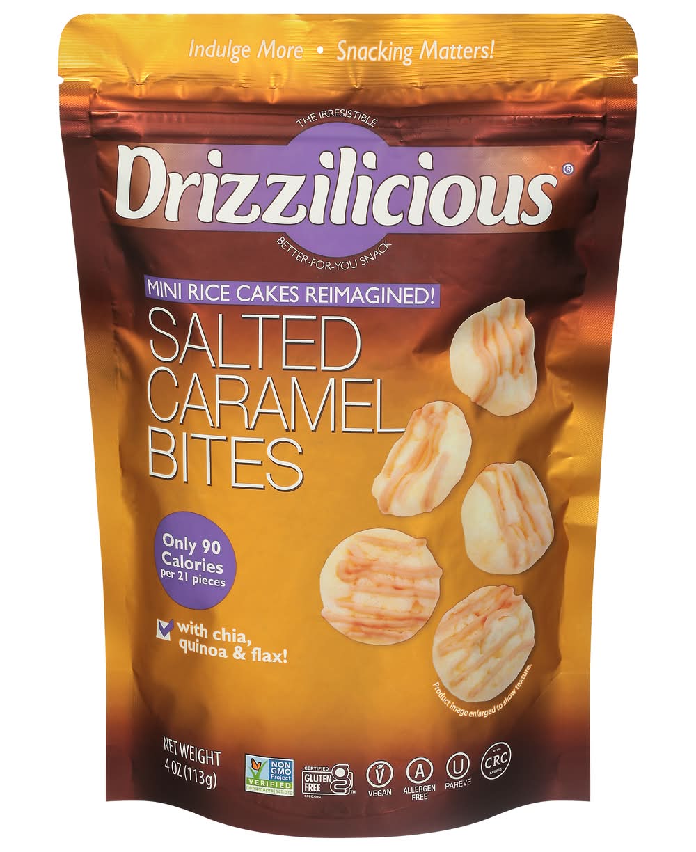 Drizzilicious Salted Caramel Bites (4 oz)