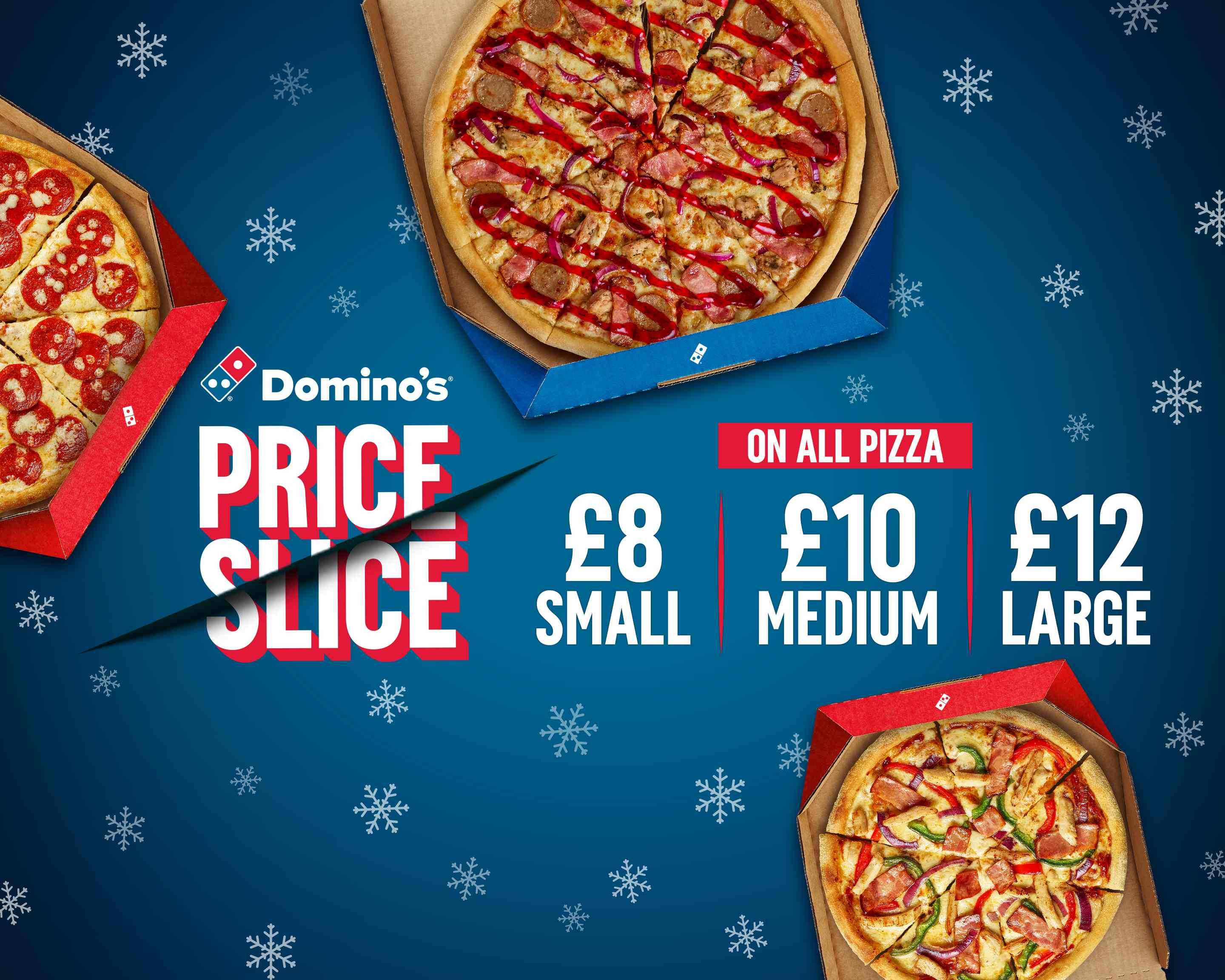 Domino's menu discount
