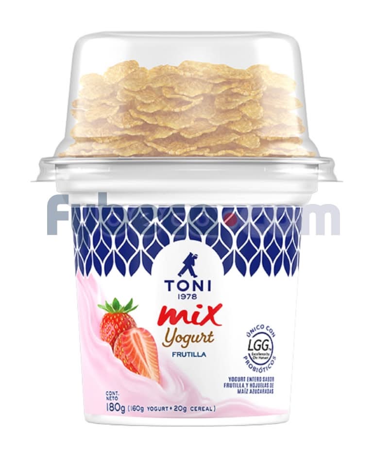 Yogurt Bebible Toni Mix Frutilla 180 Ml