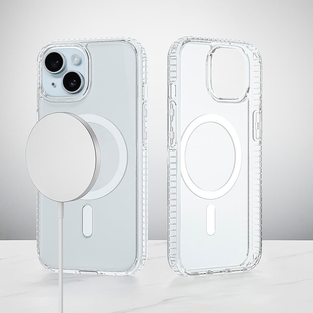Insignia Hard Shell Phone Case With Magsafe, Clear