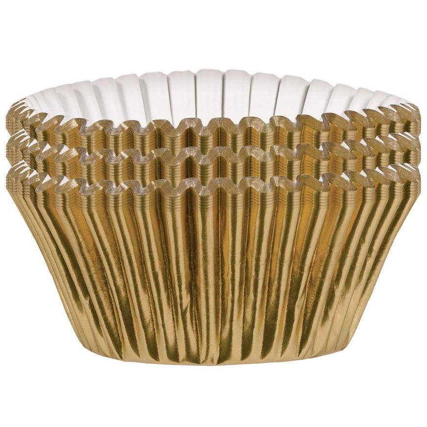 Gold Foil Baking Cups, 24ct