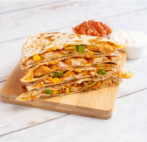 Quesadilla au Poulet Épicé