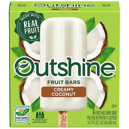 Outshine Creamy Fruit Ice Cream Bars (6ct)(coconut)