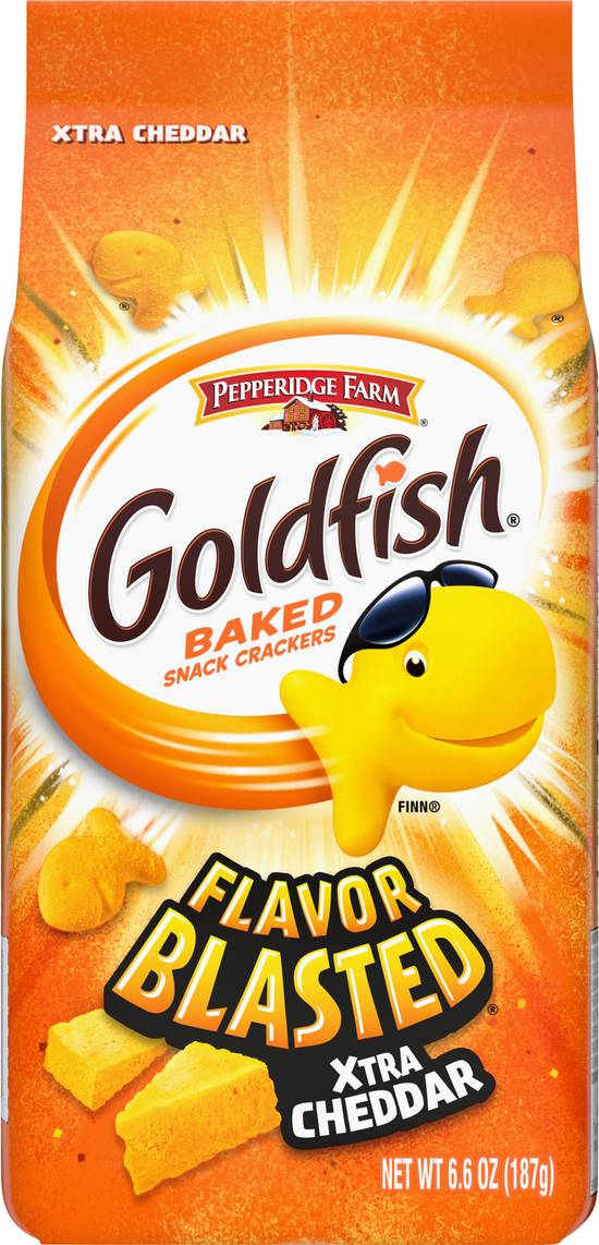 Pepperidge Farm Goldfish Baked Snack Crackers (xtra cheddar)