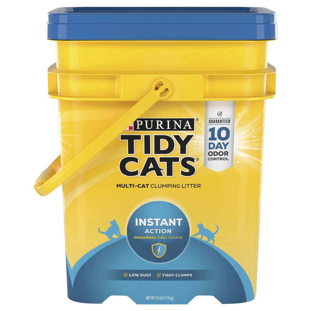 Tidy Cats Instant Action Clumpling Cat Litter (35 lbs)