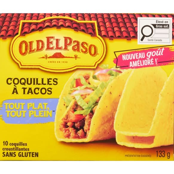 Old El Paso Stand N' Stuff Crunchy Taco Shells (133 g, 10 ct)