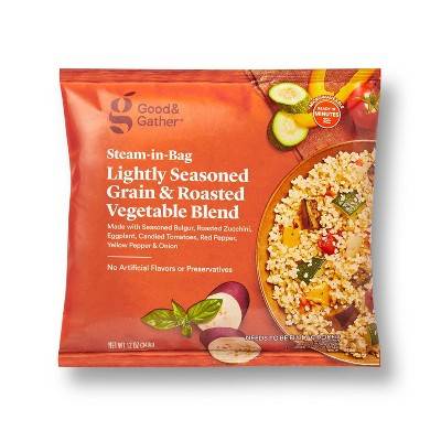 Good & Gather Steam in Bag Lightly Seasoned Quinoa & Vegetable Blend (12 oz)