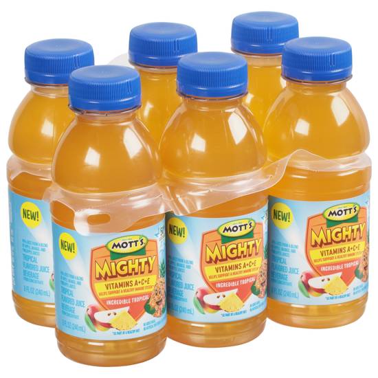 Mott's Mighty Juice Beverage (6 x 8 fl oz)