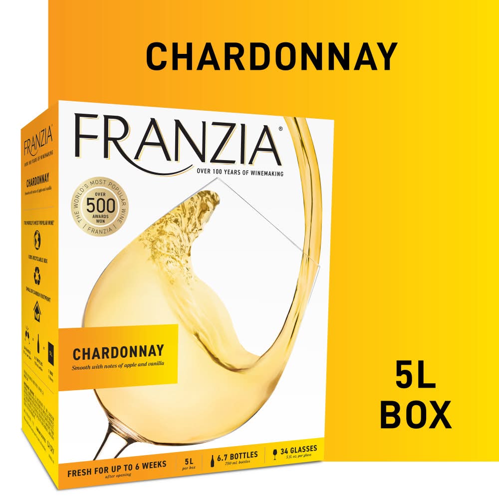Franzia Chardonnay White Wine (5 L)