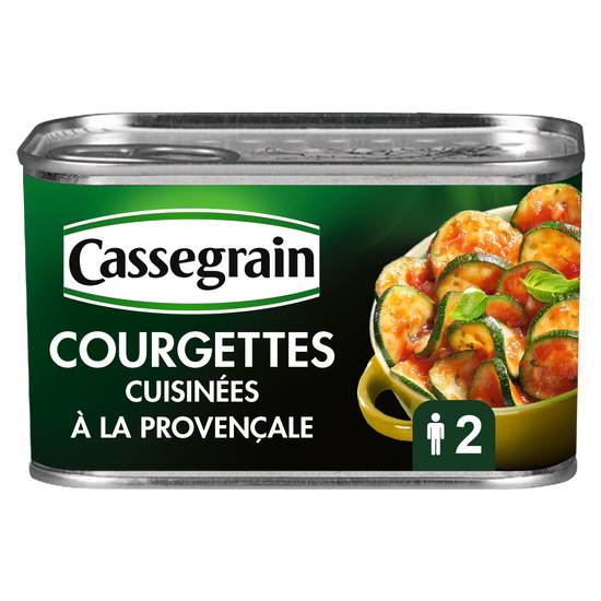 Cassegrain - Courgettes cuisinées à la provençale cassegra