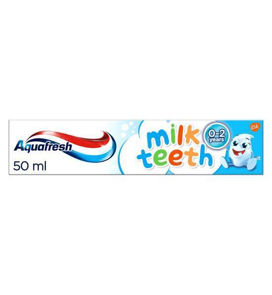 Aquafresh Milk Teeth Toothpaste 0-2 Years (50ml)