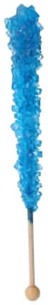 Rock Candy On A Stick, Strawberry 1-Count Blue Raspberry