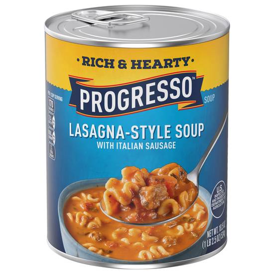 Progresso Rich & Hearty Lasagna-Style Soup