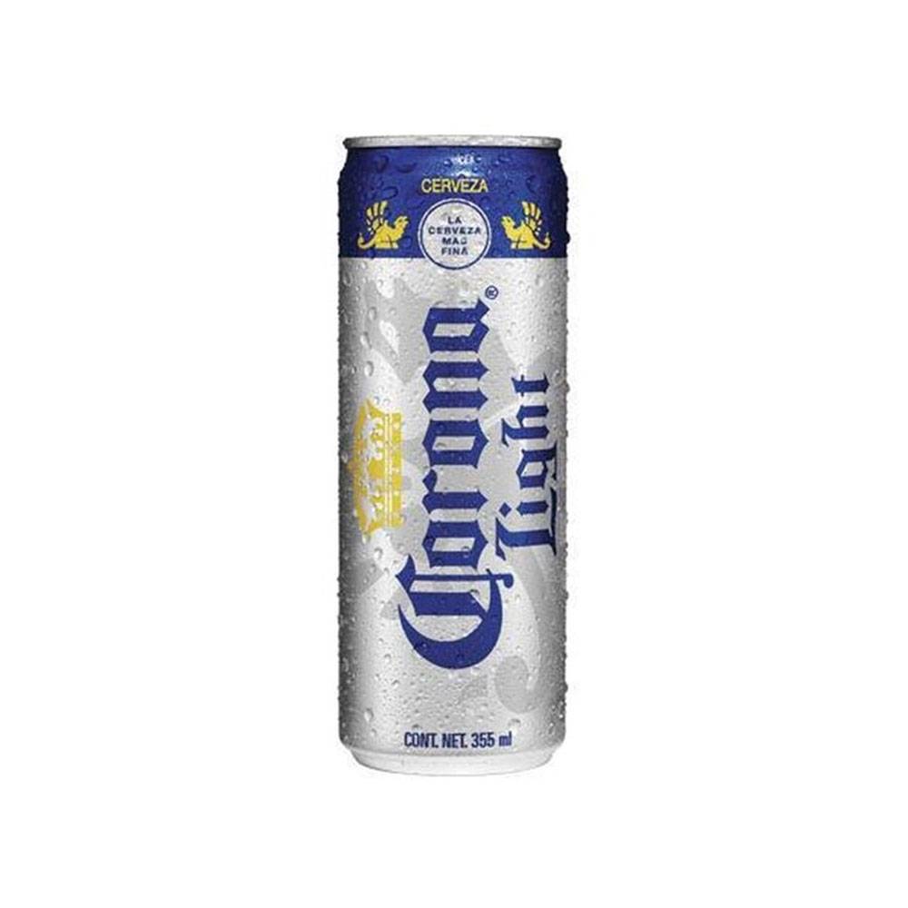 Corona cerveza clara light (355 ml)