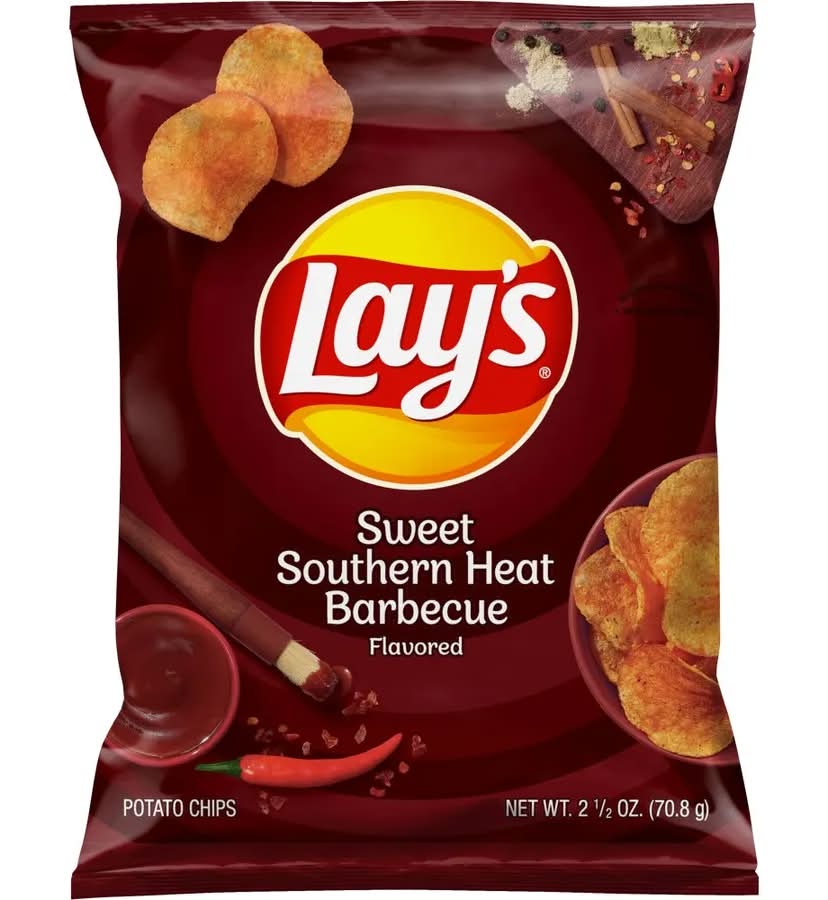 Lay's Sweet Southern Heat Barbecue Potato Chips