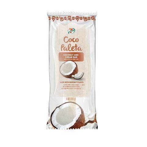 7-Select Ice Cream, Coconut-Cream Bar (4 oz)