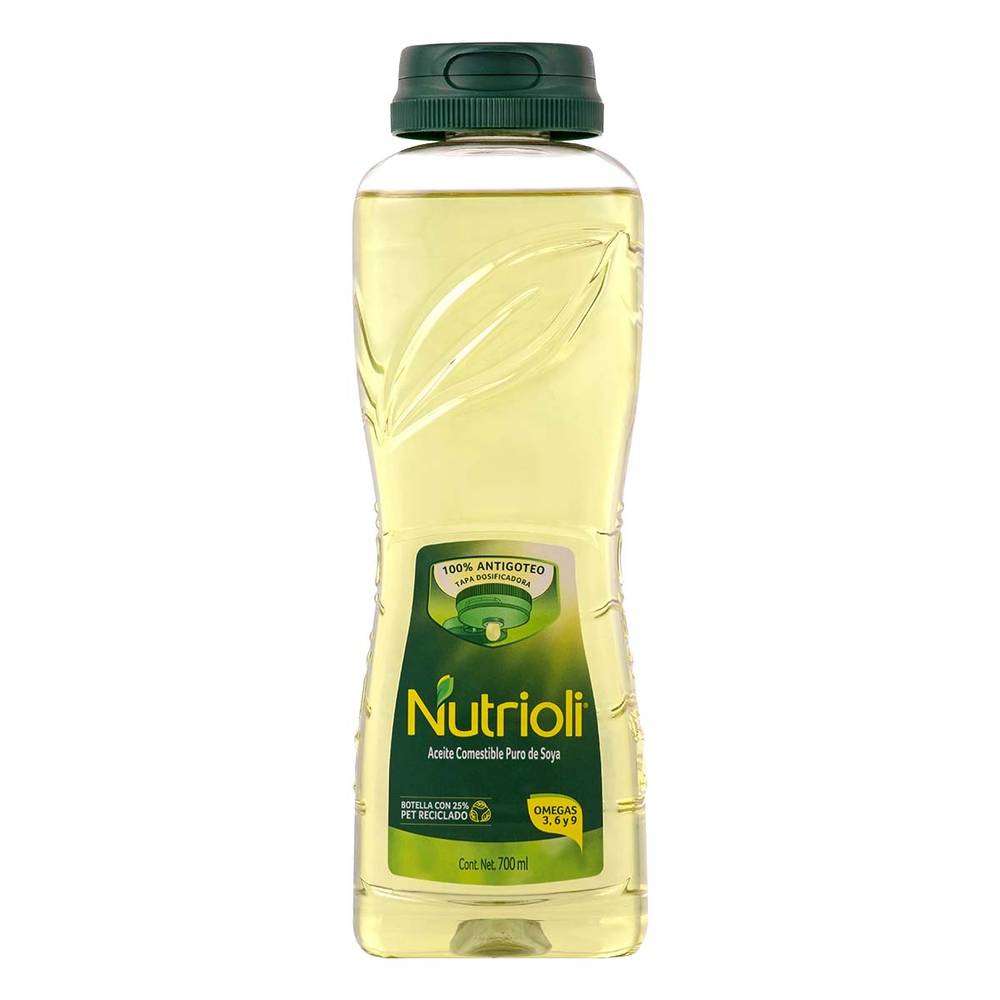 Nutrioli · Aceite de soya antigoteo (700 ml)