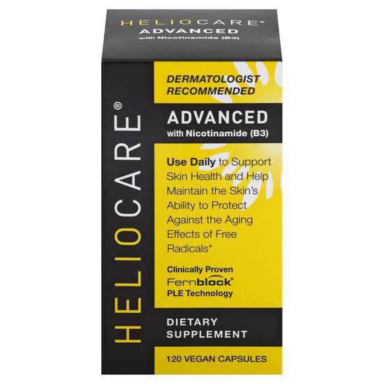 Heliocare Advanced With Nicotinamide (b3) Vegan Capsules
