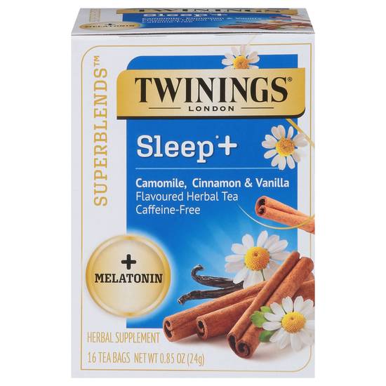 Twinings Caffeine Free Sleep Herbal Tea (16 ct)