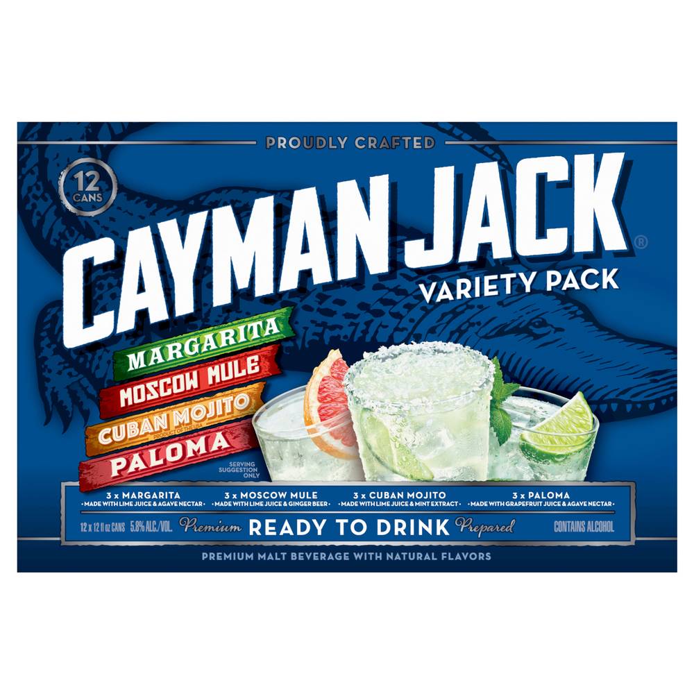 Cayman Jack Variety pack Beer (12 pack, 12 fl oz)