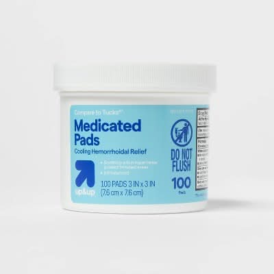 up&up Medicated Hemorrhoidal Pads (100 ct)