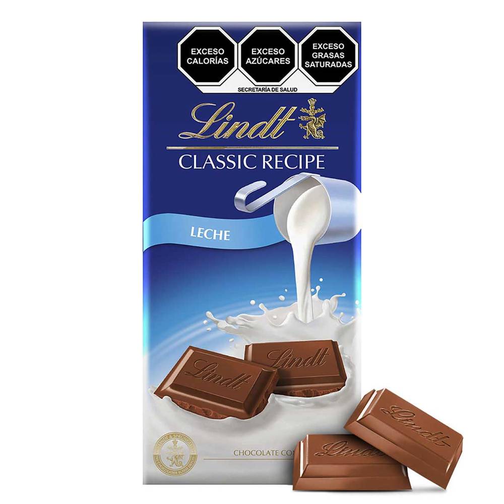Lindt · Classic recipe tableta de chocolate con leche (125 g)