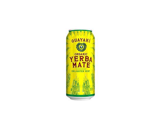 Order Guayaki Enlighten Mint 15.5oz food online from Chevron Extramile store, Everett on bringmethat.com