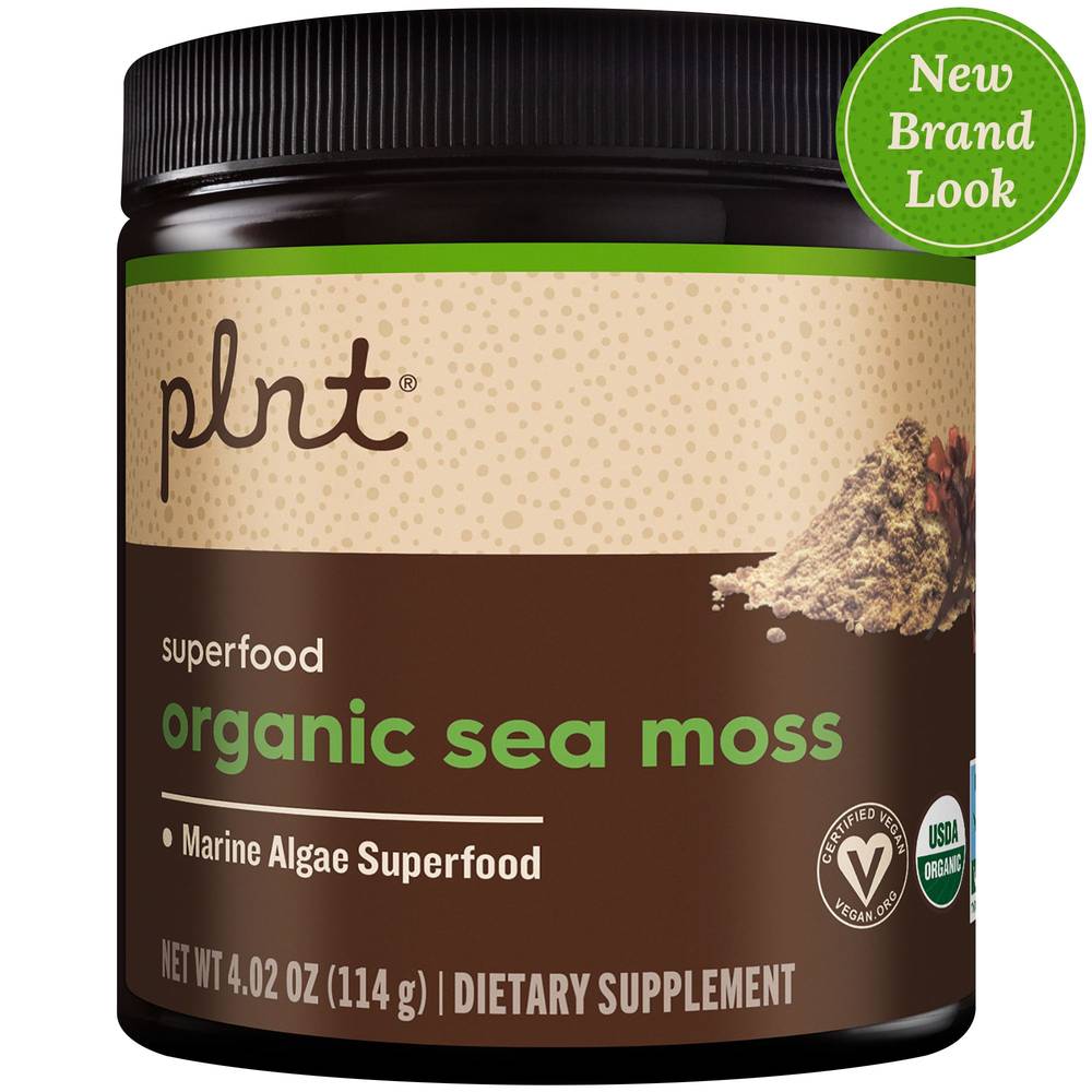 Plnt Organic Sea Moss Powder
