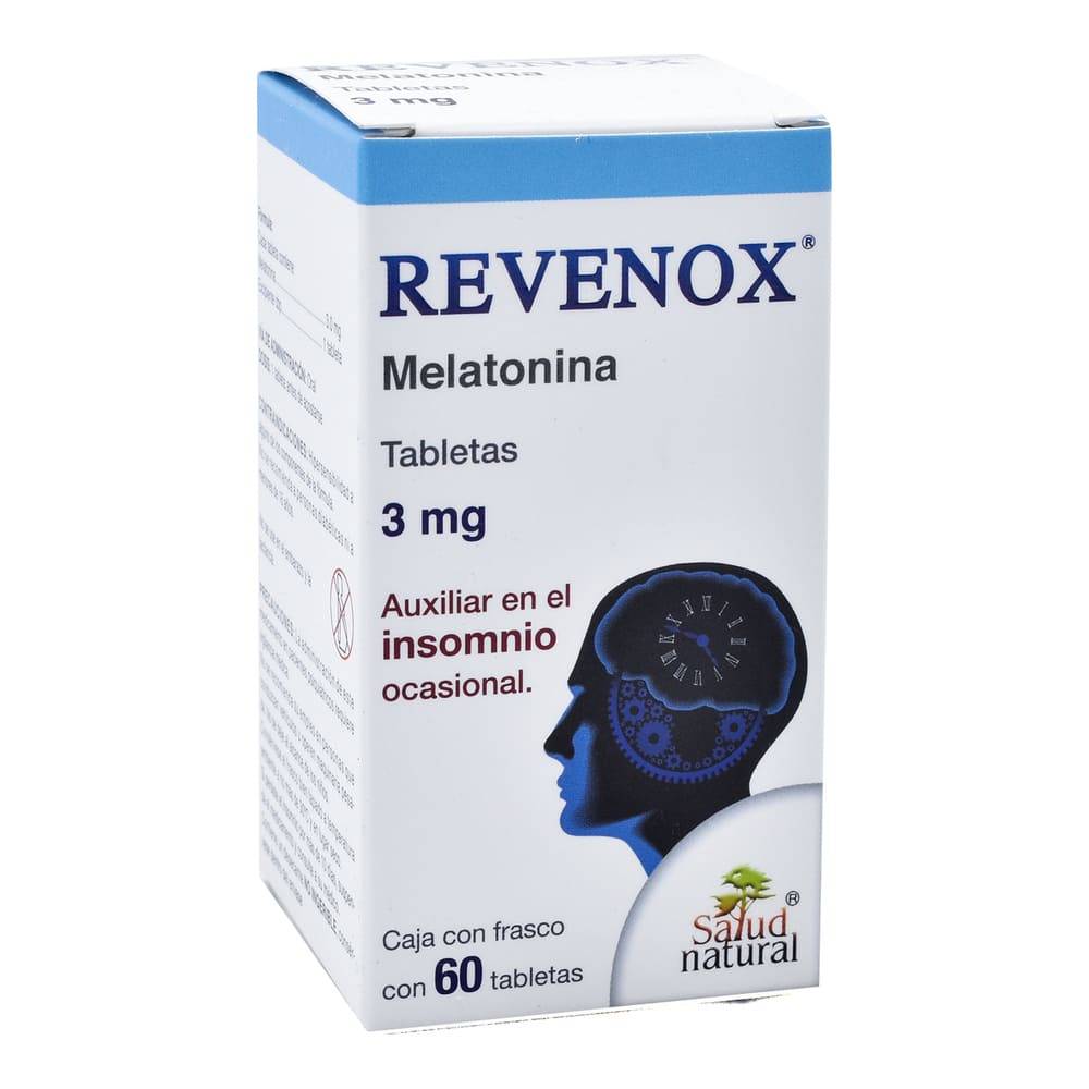 Melatonina 3 mg (60 tabletas)