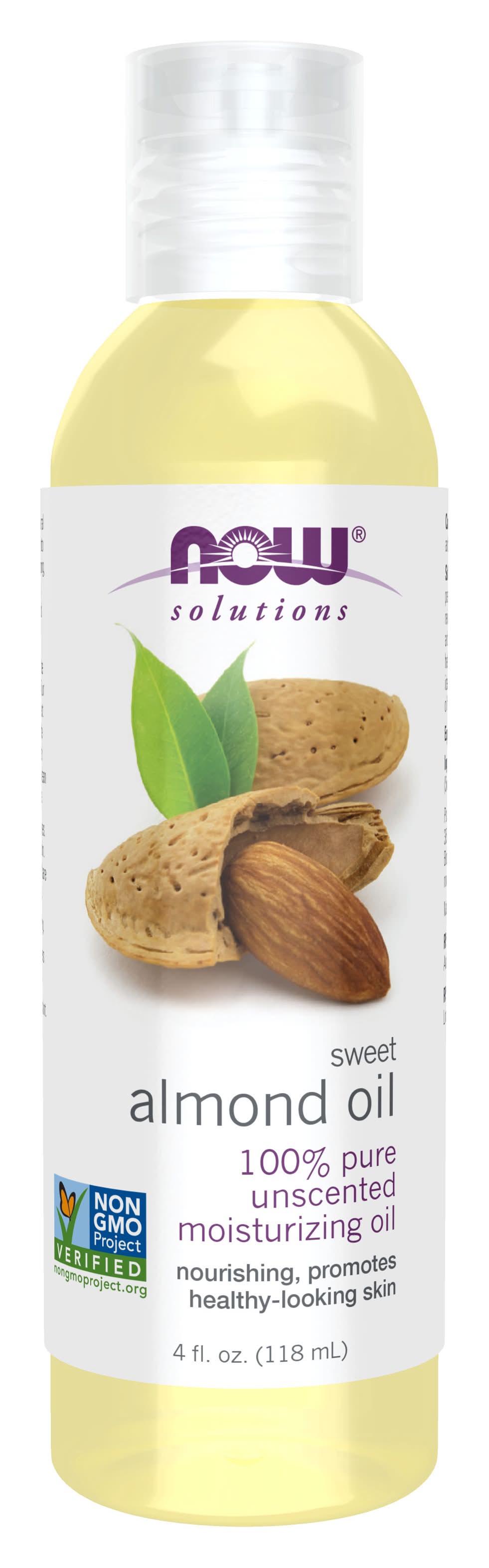 NOW Sweet Almond Oil (4 fl oz)