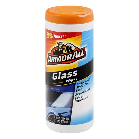 Armor All Glass Wipes (30 ct)