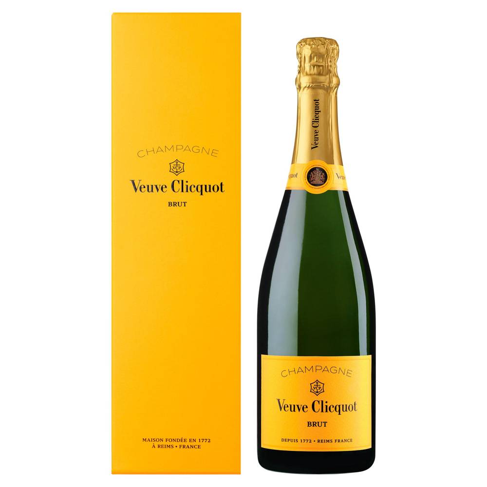 Veuve Clicquot Yellow Label Brut Champagne Wine (750ml)