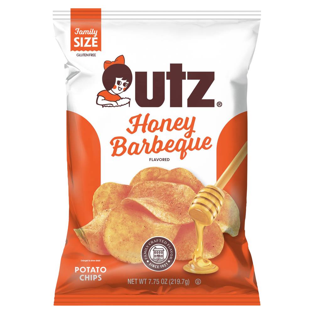 Utz Potato Chips (honey barbeque)