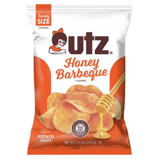 Utz Original No Salt Added Potato Chips - Family Size - 14ct