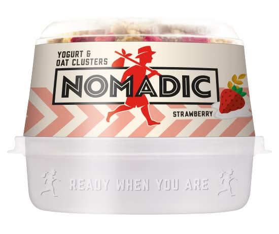 Nomadic Yogurt & Oat Clusters Strawberry (169g)