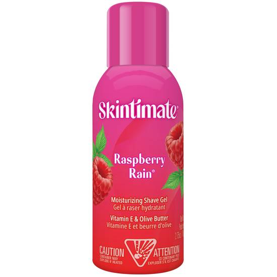 Skintimate Moisturizing Shave Gel, Raspberry Rain, 2.75 OZ