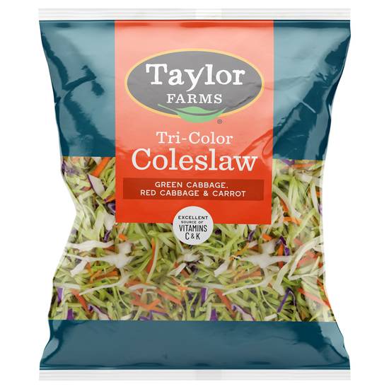 Taylor Farms Thoroughly Washed Tri-Color Coleslaw