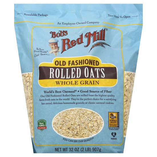Bob's Red Mill Old Fashioned Whole Grain Rolled Oats (32 oz)