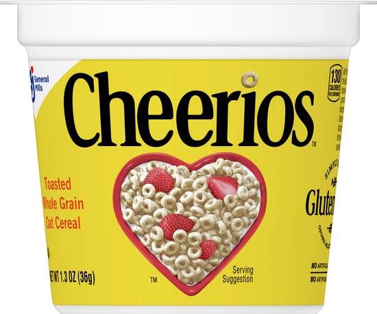 Cheerios Toasted Whole Grain Oat Gluten Free Cereal