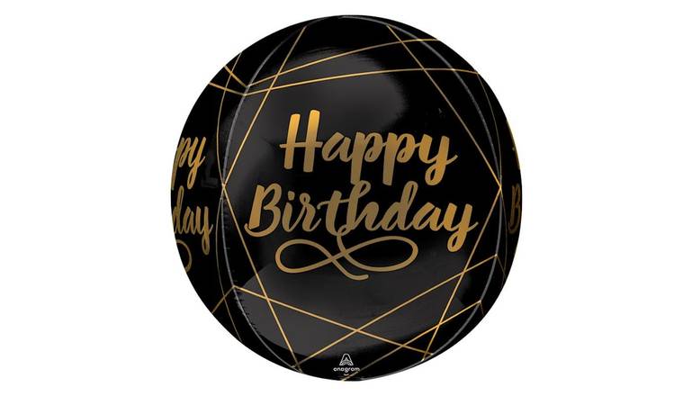 16" Happy Birthday Elegant Balloon